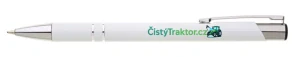 Propiska ČistýTraktor.cz - Bílá