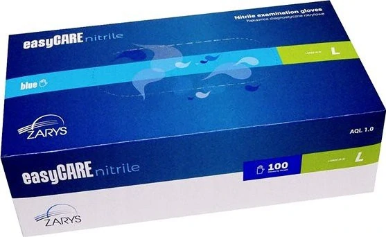 Zarys EASYCARE Nitrilové rukavice bez pudru velikost XL - 100ks