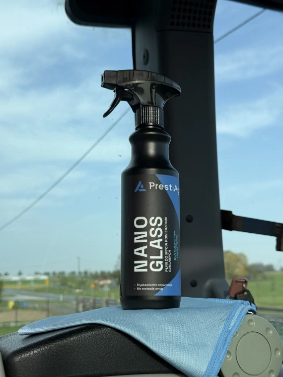 PrestiAgri Nano Glass – Čistič oken, zrcadel a skleněných povrchů | 500 ml